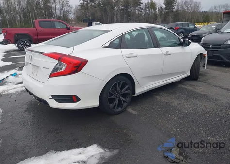 2019 Honda Civic Sport from USA, damaged, VIN 2HGFC2F83KH571511